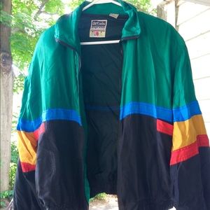 90s Vintage Zip Windbreaker